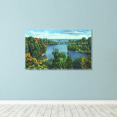 Der Ontariosee & Durand Eastman Park Leinwanddruck (Insitu (Holzboden))