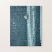 Der Ontariosee-Leuchtturm "Ruhe vor dem Sturm " Puzzle (Vertikal)