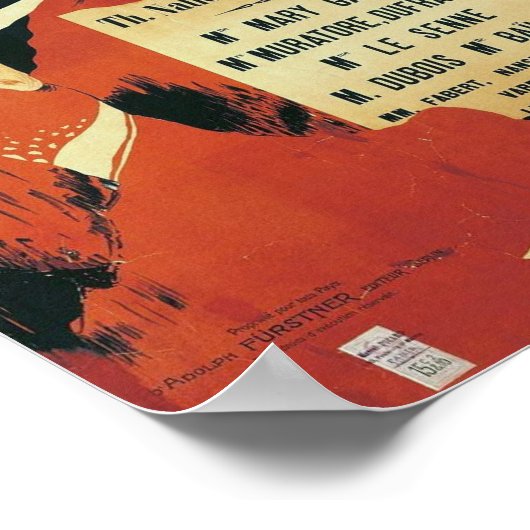 Der Opernsaal Poster (Ecke)