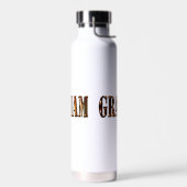 "Der Orange Dimension Name von Graham" Trinkflasche (Links)