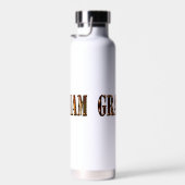 "Der Orange Dimension Name von Graham" Trinkflasche (Rechts)