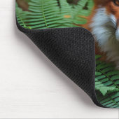 Der orange Fuchs, die Maus-Pad Mousepad (Ecke)