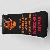 DER ORANGE GOLF HEADCOVER (Vorderseite)
