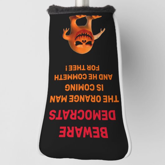 DER ORANGE GOLF HEADCOVER (Rotieren 90)