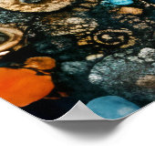 Der orange Mann Poster (Ecke)