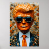 Der orange Mann Poster (Vorne)