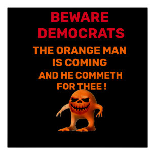 DER ORANGE POSTER