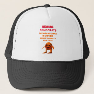 DER ORANGE TRUCKERKAPPE