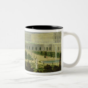 Der Orangery in Versailles Zweifarbige Tasse