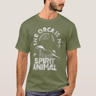 Der Orca ist mein Vintager Geisttier-Killer T-Shirt