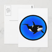 DER ORCA-TRAUM POSTKARTE (Vorne/Hinten)