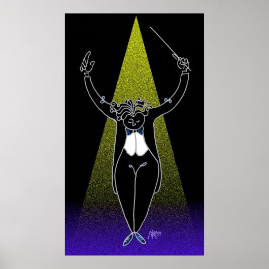 Der Orchesterdirektor Poster (Vorne)