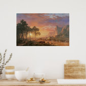 DER OREGON-ZUG POSTER (Küche)