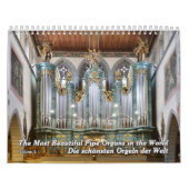 Der Orgelkalender – Wunderschöne Orgeln in einem Kalender (Titelbild)