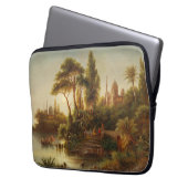 Der Orient im Abend Licht - Albert Rieger Laptopschutzhülle (Vorderseite Links)