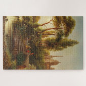 Der Orient im Abend Licht - Albert Rieger Puzzle (Horizontal)