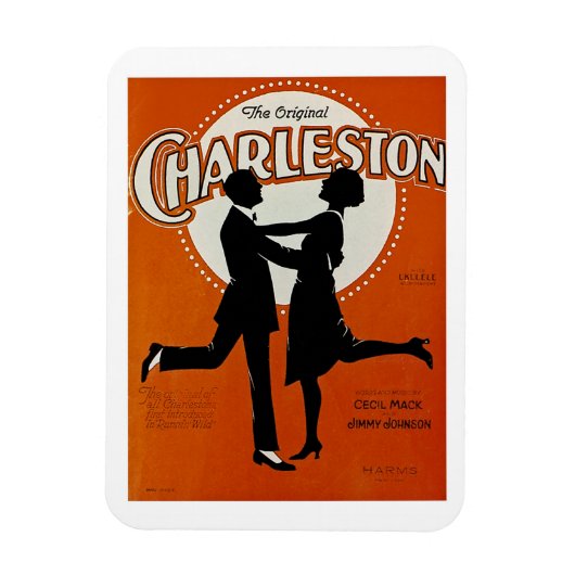 Der Original Charleston Magnet (Vertikal)