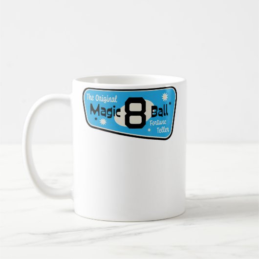Der Original Magic 8 Ball Wahrsager Kaffeetasse (Links)