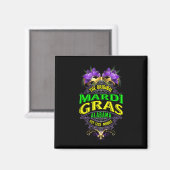 Der Original Mobile Alama Mardi Gras Magnet (Vorderseite/Rückseite)