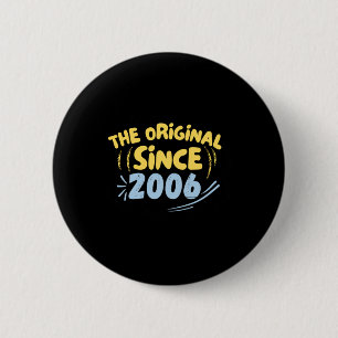 Der Original seit 2006 Aufkleber Button