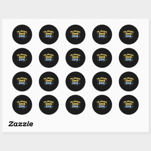 Der Original seit 2014 Sticker  (Blatt)