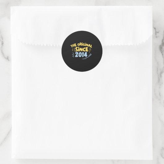 Der Original seit 2014 Sticker (Tasche)