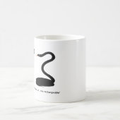 Der Original-Sünden-Becher Kaffeetasse (Mittel)