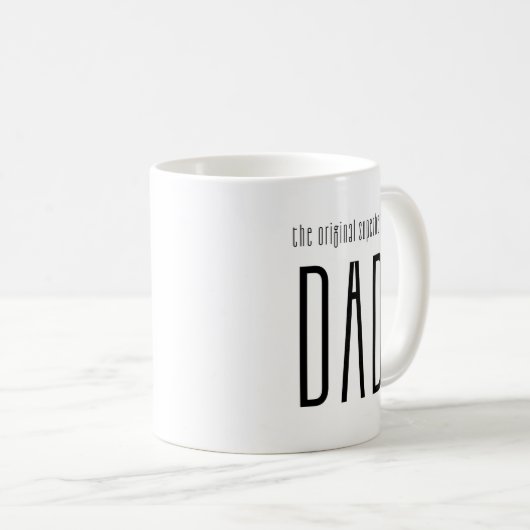 Der Original Super Helden Kaffeetasse (VorderseiteRechts)