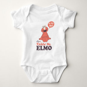 Der Original Tickle Me Elmo Baby Strampler