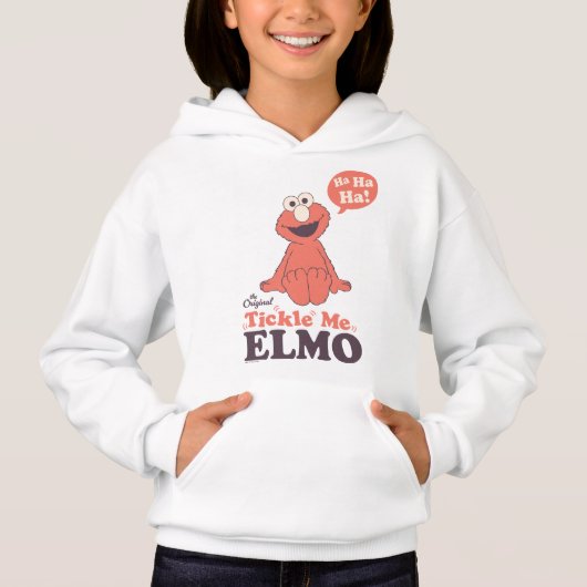 Der Original Tickle Me Elmo Hoodie (Vorderseite)