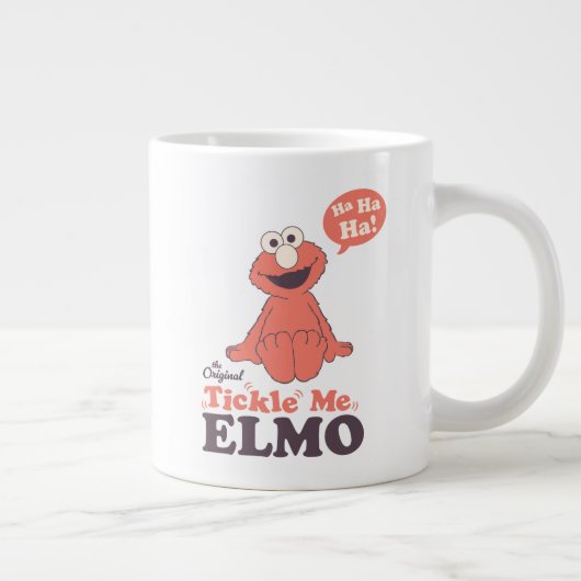 Der Original Tickle Me Elmo Jumbo-Tasse (Rechts)