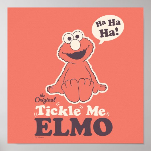 Der Original Tickle Me Elmo Poster (Vorne)