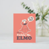 Der Original Tickle Me Elmo Postkarte (Stehend Vorderseite)