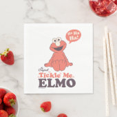 Der Original Tickle Me Elmo Serviette (Beispiel)