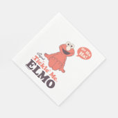 Der Original Tickle Me Elmo Serviette (Ecke)