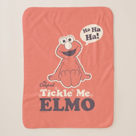 Der Original Tickle Me Elmo Sherpadecke (Vorderseite)