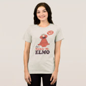 Der Original Tickle Me Elmo Tri-Blend Shirt (Vorderseite voll)