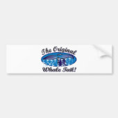 Der Original-Wal-Schwanz Autoaufkleber (Vorne)