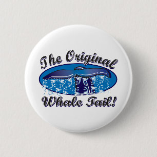 Der Original-Wal-Schwanz Button