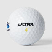 Der Original-Wal-Schwanz Golfball (Logo)