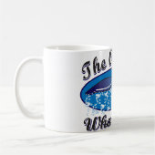 Der Original-Wal-Schwanz Kaffeetasse (Links)