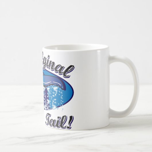 Der Original-Wal-Schwanz Kaffeetasse (Rechts)