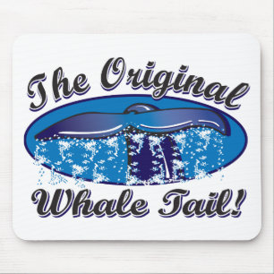 Der Original-Wal-Schwanz Mousepad
