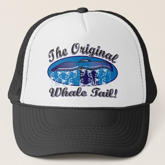 Der Original-Wal-Schwanz Truckerkappe (Vorderseite)