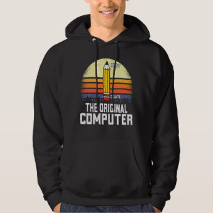 Der originale Computer-Stift-Gek-Nerd Hoodie