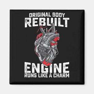 Der originale Motor für den Body-Rebuilt läuft wie Magnet