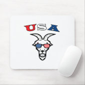 Der Originale Usa Die Ziege Mousepad (Mit Mouse)