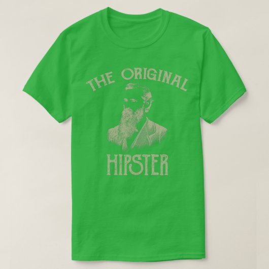 Der originelle Hipster T-Shirt (Design vorne)