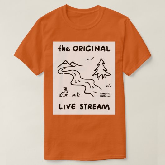 Der originelle Live-Stream T-Shirt (Design vorne)