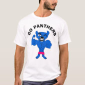 Der originelle Muskelpanther-T - Shirt (Vorderseite)